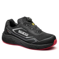 Zapatos de seguridad bajos sin metal con cierre BOA Sparco Impulse Rotor S1PS SR FO HRO ESD BTB0019B0K12