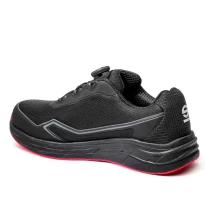 Zapatos de seguridad bajos sin metal con cierre BOA Sparco Impulse Rotor S1PS SR FO HRO ESD BTB0019B0K12