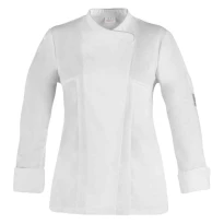 Chaqueta de trabajo 100% algodón de cocinera para mujer Giblor's Susi Q8G00191 2