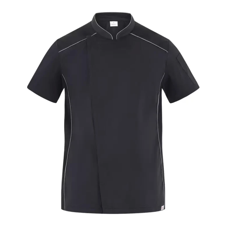 Chaqueta de trabajo de cocinero de manga corta Giblor's Omar Q8G00288