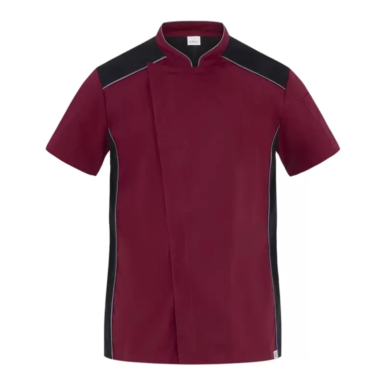 Chaqueta de trabajo de cocinero de manga corta Giblor's Omar Q8G00288