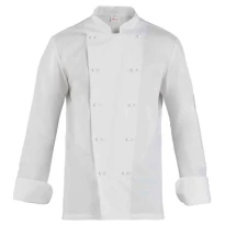 Chaqueta de trabajo 100% algodón para cocinero Giblor's Adriano Q8G00183