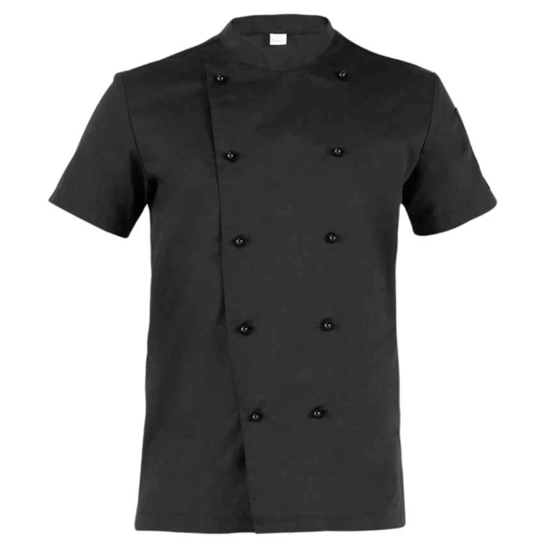Chaqueta de trabajo de manga corta para cocinero Giblor's Tommaso Q8G00186