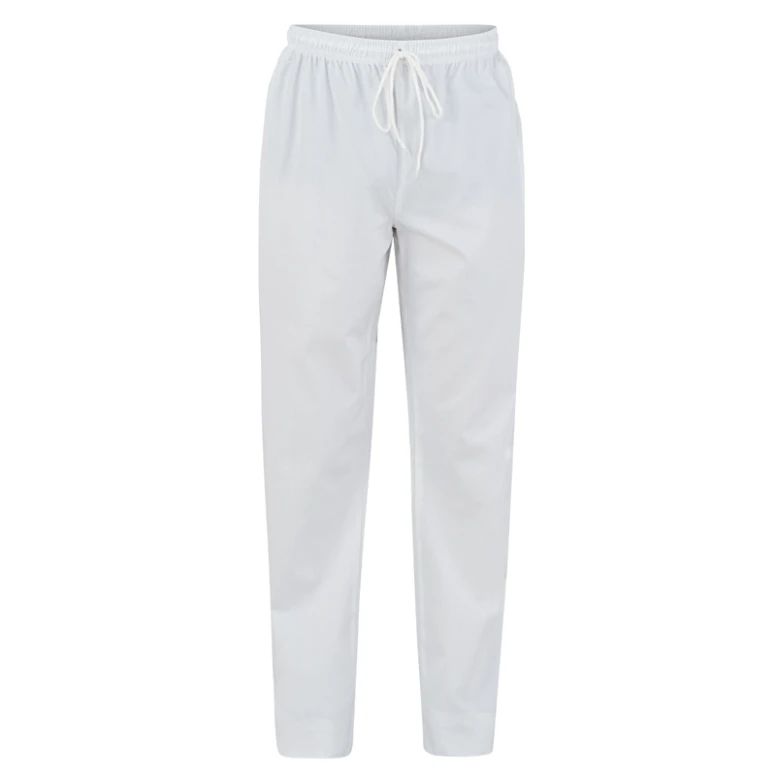 Pantalón de Trabajo de Cocinero Multibolsillos 100% Algodón Giblor's Plutone Q8P00193