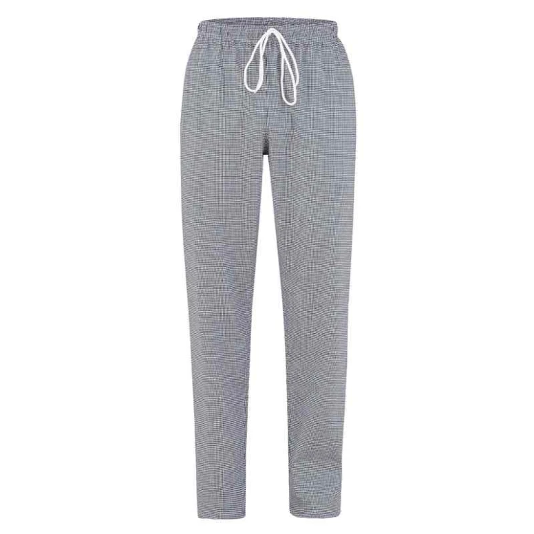 Pantalón de Trabajo de Cocinero Multibolsillos 100% Algodón Giblor's Plutone Q8P00195