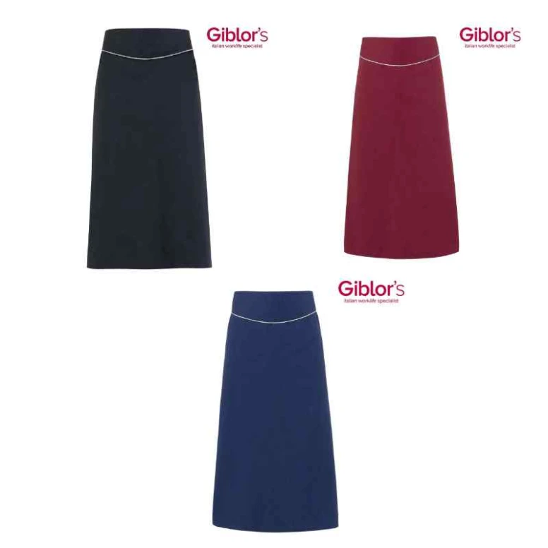 Delantal de Trabajo de Cocinero Giblor's Giunone Q8H00197