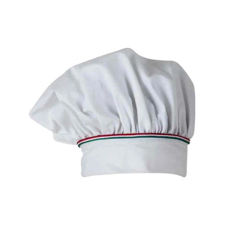 2 Piezas - Gorro de Trabajo Cocinero 100% Algodón Giblor's Toque Klimt Q5I00203