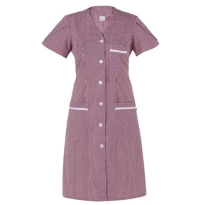 Bata de Trabajo para Mujer con Múltiples Bolsillos Giblor's Viola Q9R00221