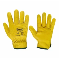 10 Pares - Guantes de trabajo en piel flor Logica 115ETOP