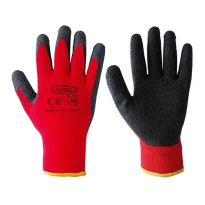 12 Pares - Guantes de trabajo recubiertos en látex Logica GS200PLUS