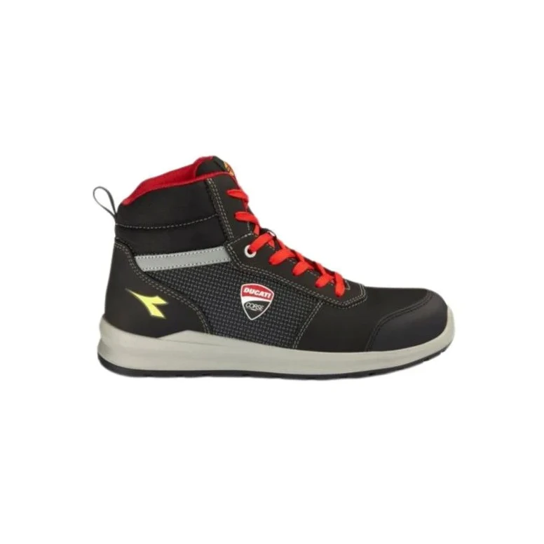 Zapatos de seguridad altos Metalfree Diadora Utility Ducati Speedy Race Mid S3S FO SR SC 701.181704