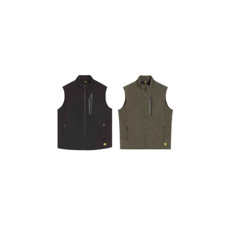 Chaleco de Trabajo Softshell Stretch Multibolsillos con Cremallera Diadora Utility Vest Freedom 702.182050