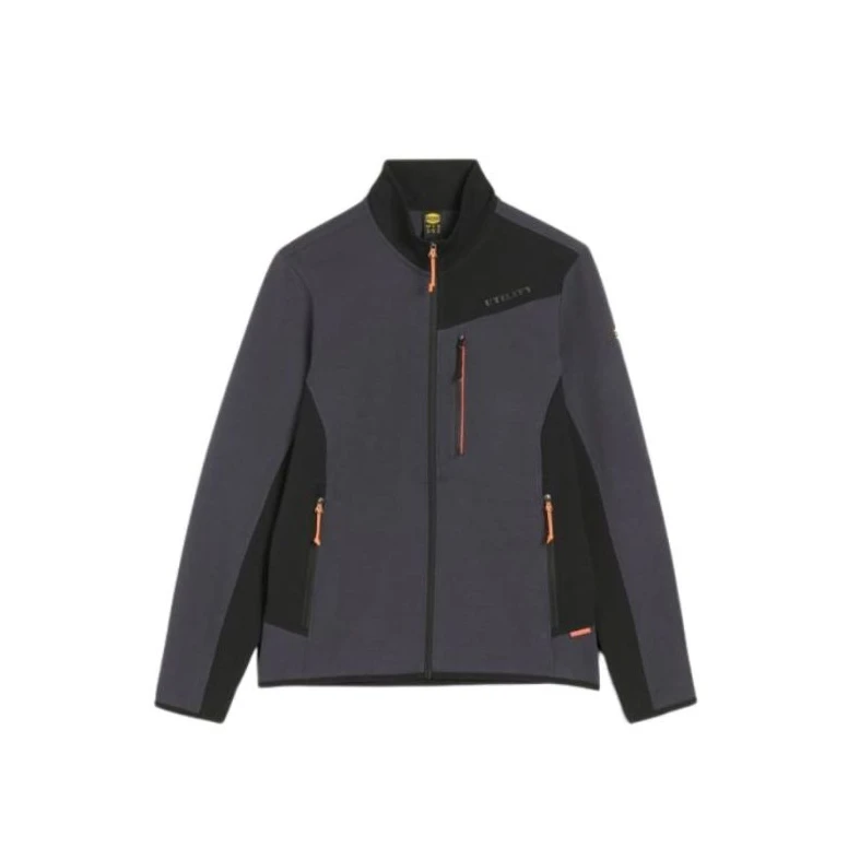 Sudadera de Trabajo Polar Stretch con Cremallera Completa y Multibolsillos Diadora Utility Shadow 702.182037
