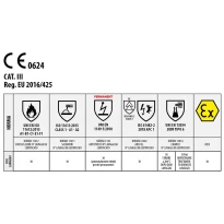 Liquidación total - Chaqueta Issa Line pentavalente M-Pro 5050 Talla XL