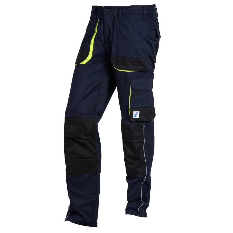 Pantalones de trabajo Stretch LF Elásticos Multibolsillos Slim Fit