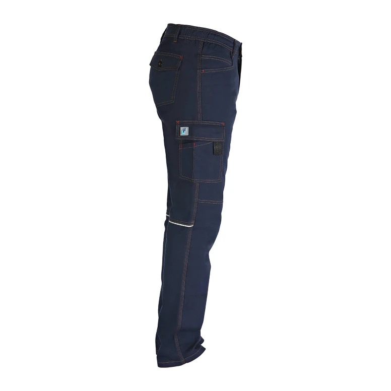Pantalón de Trabajo 100% Algodón Multibolsillos Professional