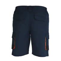 Bermuda de Trabajo Multibolsillos Stretch Fluo