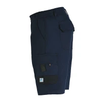Bermuda de Trabajo Multibolsillos Stretch Fluo