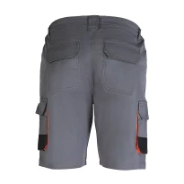 Bermuda de Trabajo Multibolsillos Stretch Fluo