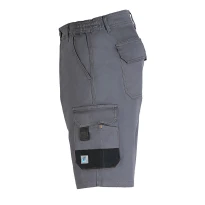 Bermuda de Trabajo Multibolsillos Stretch Fluo