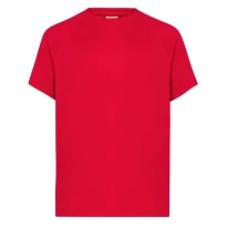 Camiseta de trabajo JHK de manga corta con corte raglán y en tejido técnico