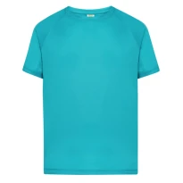 Camiseta de trabajo JHK de manga corta con corte raglán y en tejido técnico