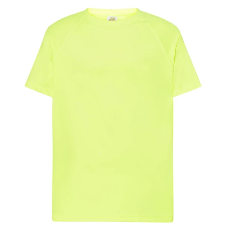 Camiseta de trabajo JHK de manga corta con corte raglán y en tejido técnico