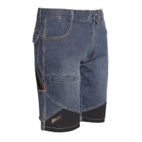 Liquidación total - Bermuda de trabajo Extreme Issa Line 8839B Stretch de verano vaqueros ligeros Talla 2XL