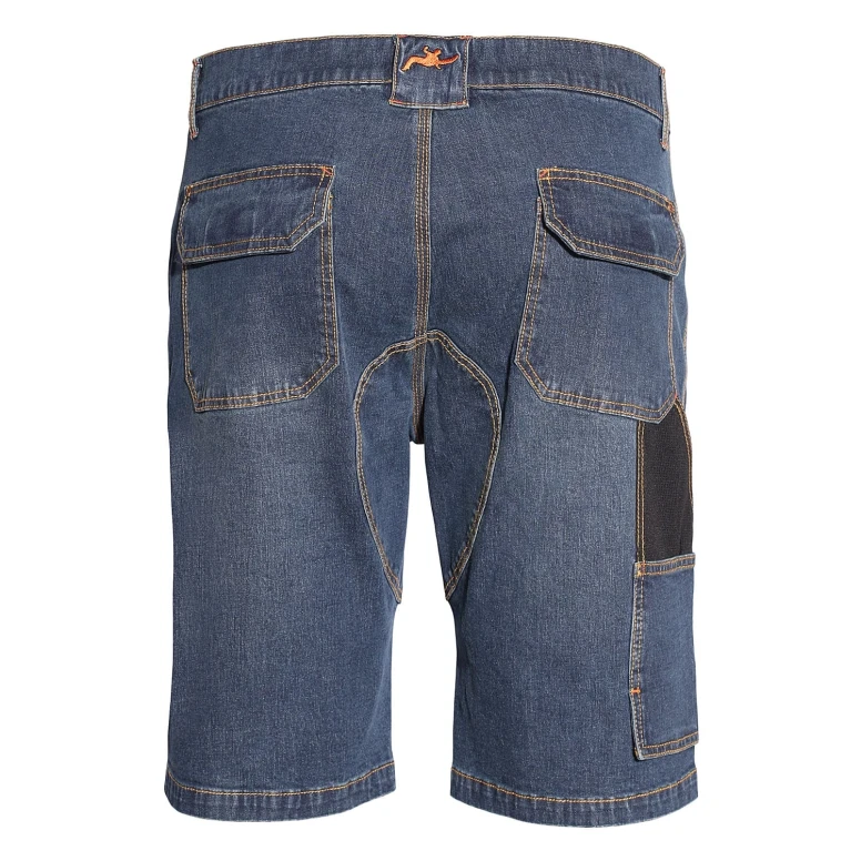 Liquidación total - Bermuda de trabajo Extreme Issa Line 8839B Stretch de verano vaqueros ligeros Talla 2XL