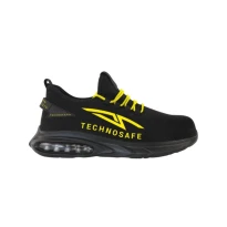 Zapatos de seguridad bajos sin metal Technosafe Neon Dark Mode S1PL FO SR ESD