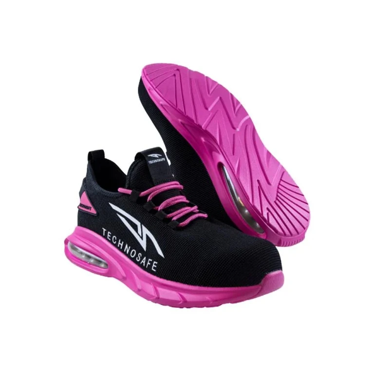Zapatos de seguridad bajos Mujer Metalfree Technosafe Neon S1PL FO SR ESD
