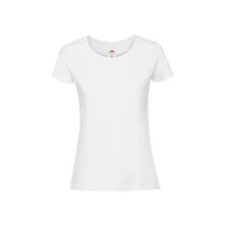 Camiseta de Trabajo para Mujer 100% Algodón Fruit Of The Loom Iconic 195 T FR614240