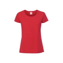 Camiseta de Trabajo para Mujer 100% Algodón Fruit Of The Loom Iconic 195 T FR614240