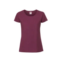 Camiseta de Trabajo para Mujer 100% Algodón Fruit Of The Loom Iconic 195 T FR614240