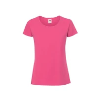 Camiseta de Trabajo para Mujer 100% Algodón Fruit Of The Loom Iconic 195 T FR614240