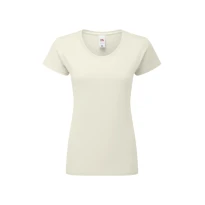 Camiseta de Trabajo para Mujer 100% Algodón Fruit Of The Loom Iconic 195 T FR614240