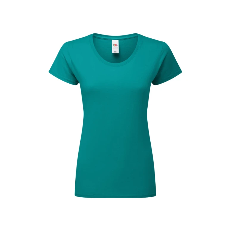 Camiseta de Trabajo para Mujer 100% Algodón Fruit Of The Loom Iconic 195 T FR614240