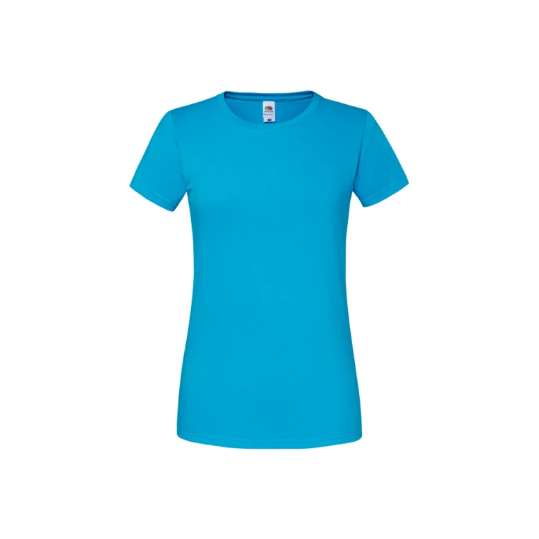 Camiseta de Trabajo para Mujer 100% Algodón Fruit Of The Loom Iconic 195 T FR614240