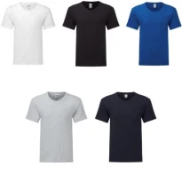 Camiseta de Trabajo 100% Algodón Fruit Of The Loom Iconic 195 T FR614420