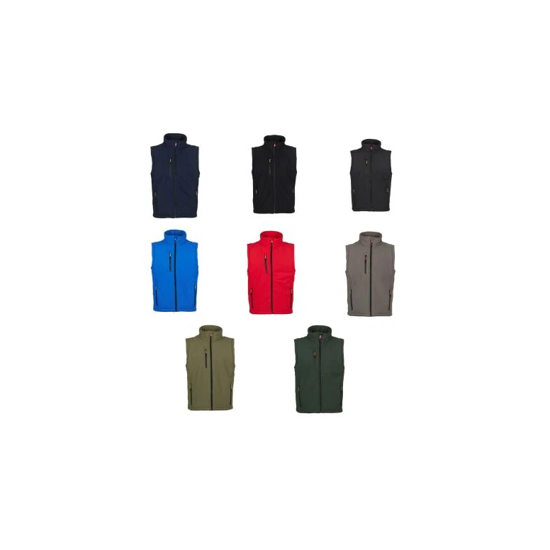 Chaleco de trabajo Softshell Multibolsillos Stretch Payper CREEK PAD VEST AY 7277