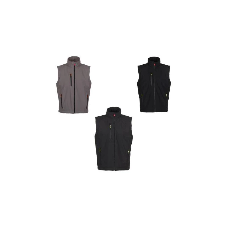 Chaleco de trabajo Softshell Multibolsillos Stretch Payper ULTRALITE CREEK PADVEST AY 7296