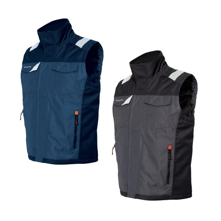 Liquidación total - Chaleco de trabajo Issa Line Lucky 04533B Talla M Color negro