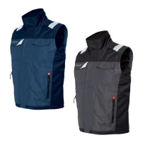 Liquidación total - Chaleco de trabajo Issa Line Lucky 04533B Talla M Color negro