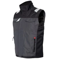 Liquidación total - Chaleco de trabajo Issa Line Lucky 04533B Talla M Color negro