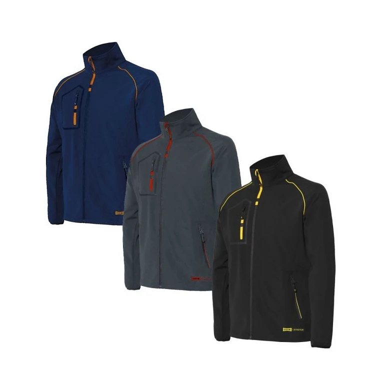 Liquidación total - Chaqueta de trabajo Issa Line Springer 04529B Talla S Color negro