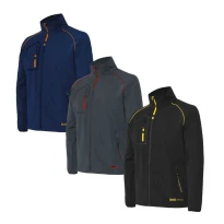Liquidación total - Chaqueta de trabajo Issa Line Springer 04529B Talla S Color negro