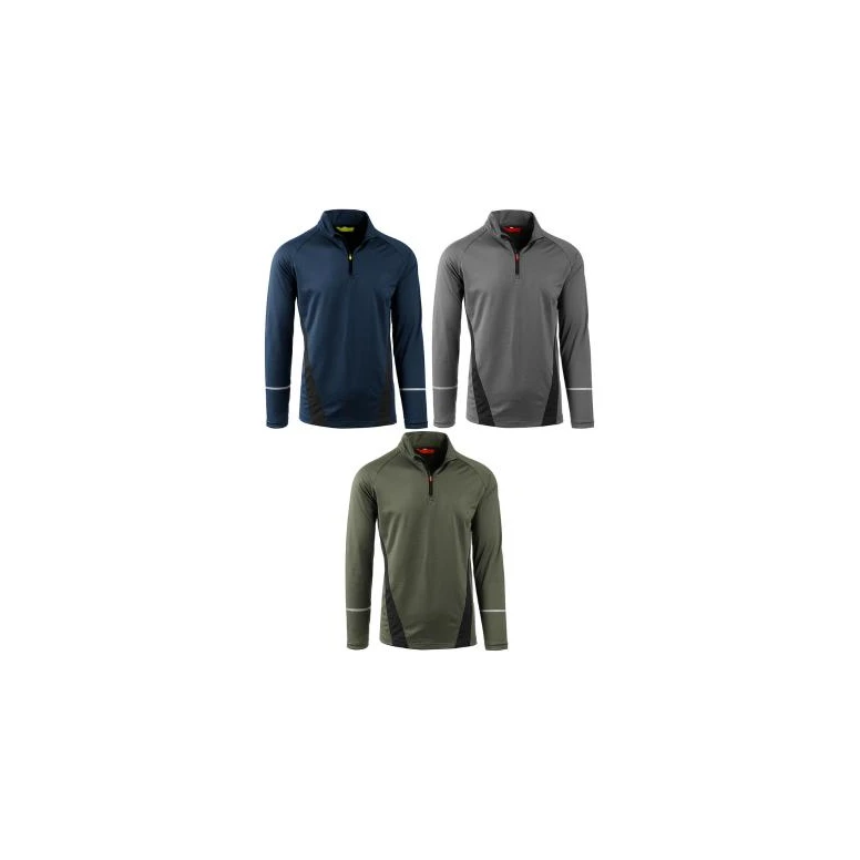 Sudadera de Trabajo en Forro Polar Media Cremallera Elástica Sottozero Midlayer S.S. SS300