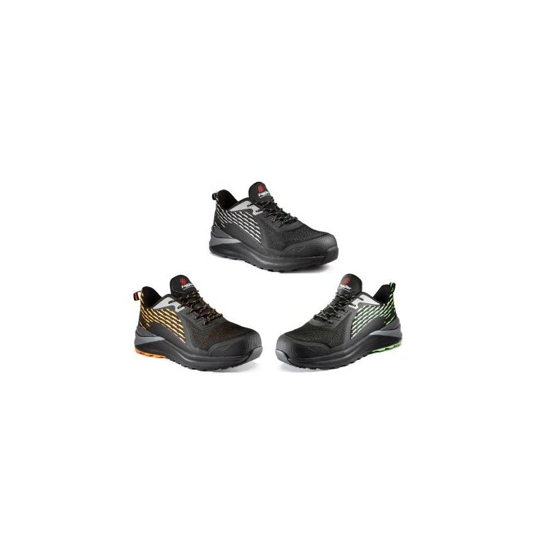 Zapatos de seguridad bajos Fly Fighter S1P SR HRO FL0946 TOA
