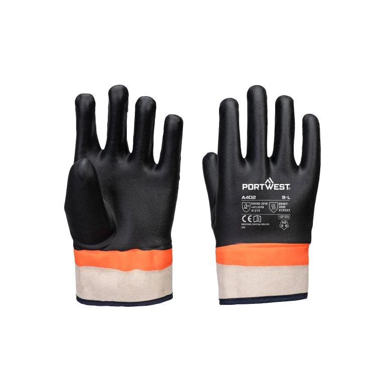 Guantes de Trabajo de PVC Portwest Double Dipped A402