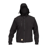 Chaqueta de trabajo multibolsillos stretch softshell impermeable Technosafe Kripto ALGBBL01